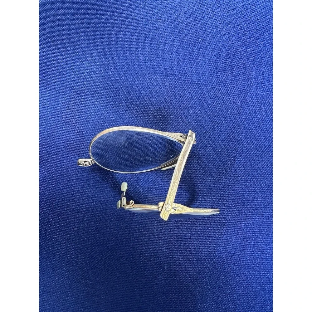 Folding Antique Rare AO Pince Nez Spectacles 1/10 12K Gold Filled c.1907